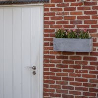 To attach a planter onto a wall